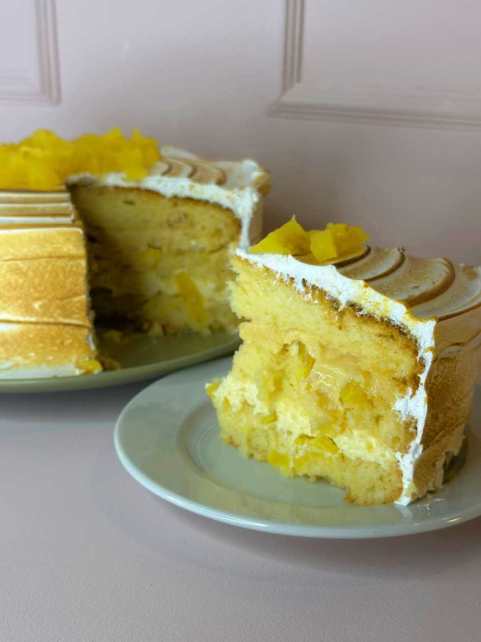 Cake Slice - Pineapple with Nido Cream