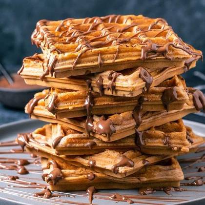 Waffle com Nutella