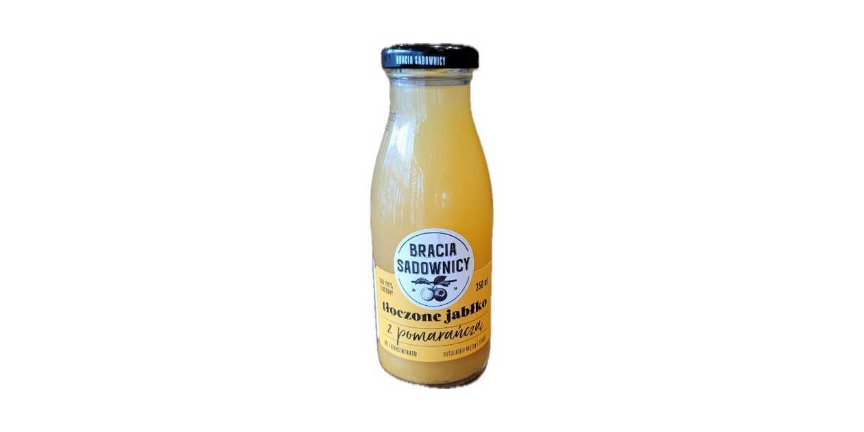 Sok Tłoczone Jabłko&Pomarańcza 0,25 l