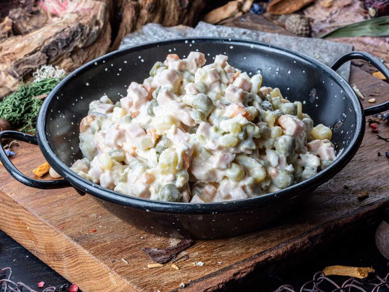 Olivier with sausage 250g