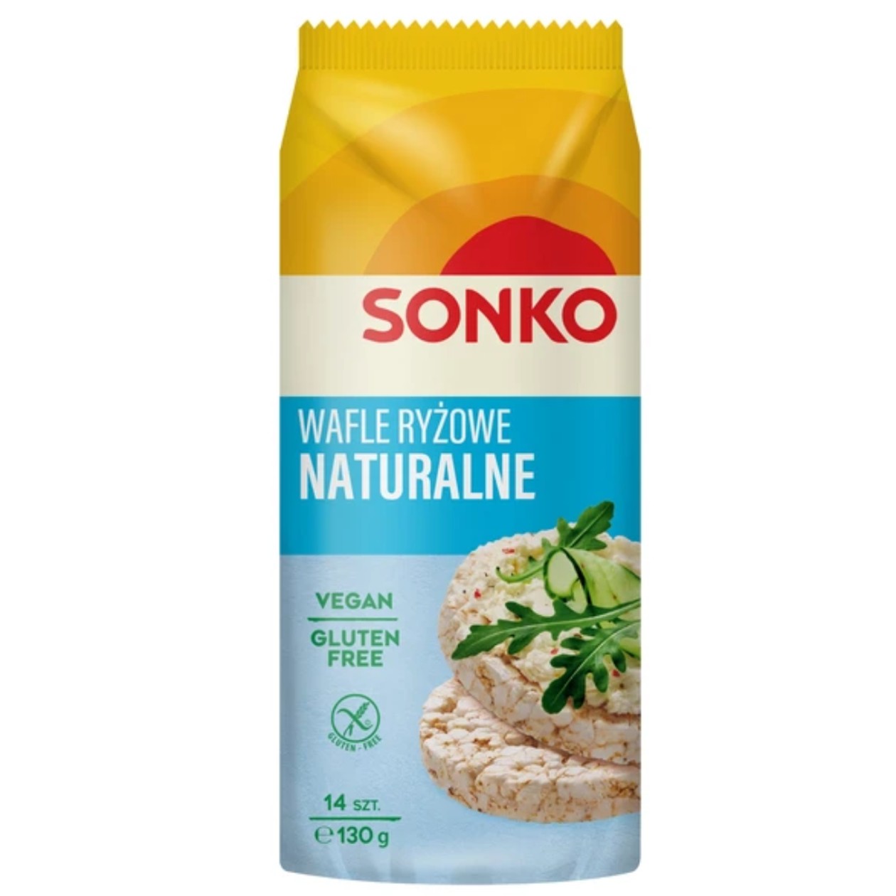 Wafle Ryżowe Naturalne Sonko 130g