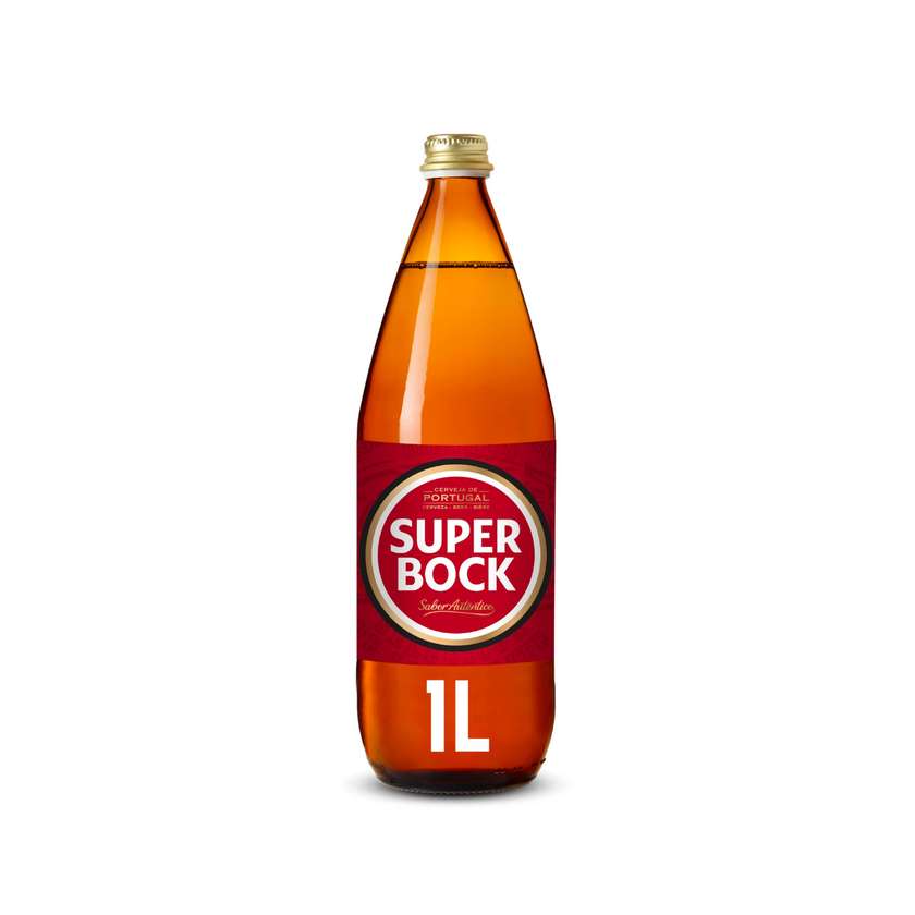 Ceveja Super Bock de 1 Litro