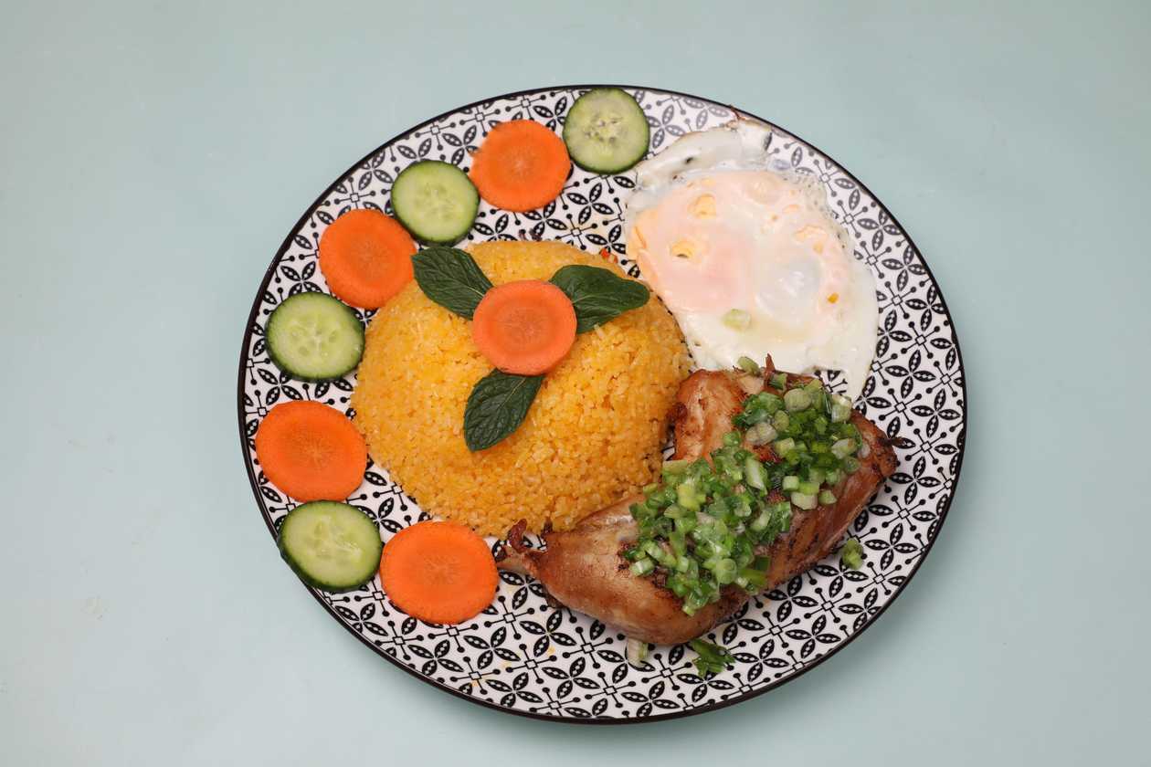 Chicken Rice Com Ga