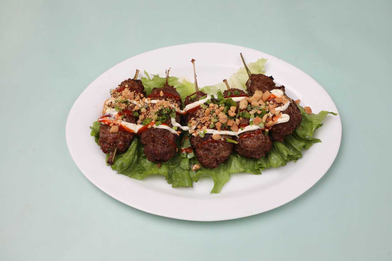 Beef Wrapped In Lemongrass
