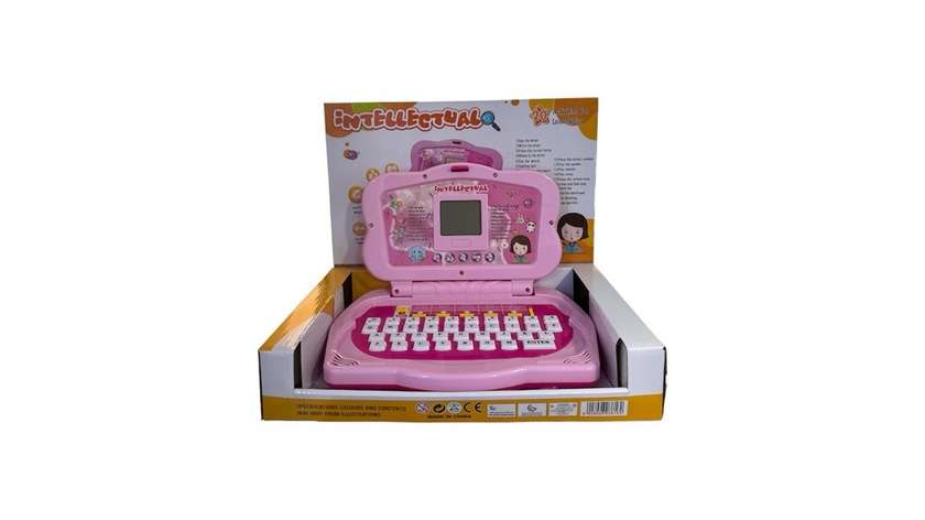 Laptop pink intellectual