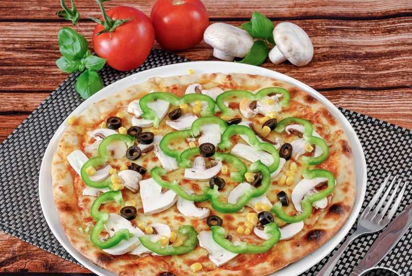 Mushroom Pizza