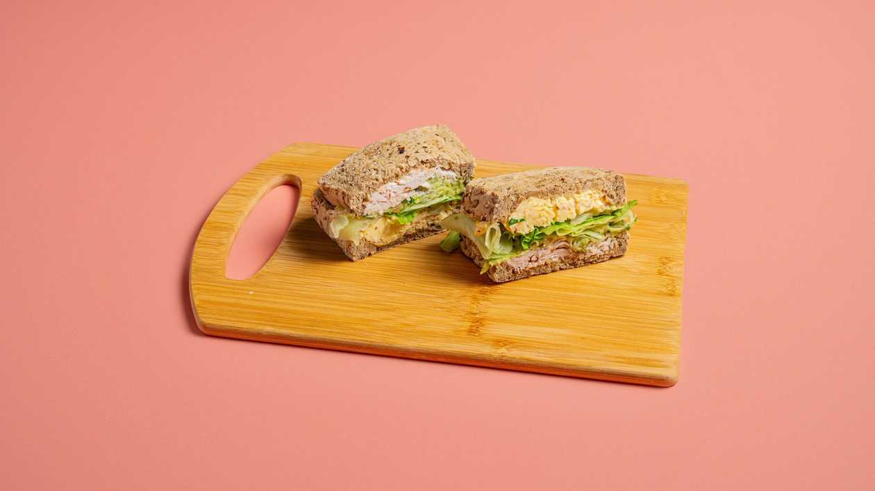 Turkey Omelette Toastie