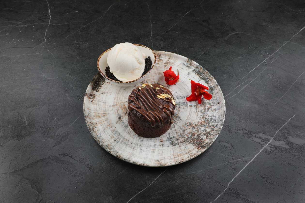Molten Chocolate 'lava Cake'