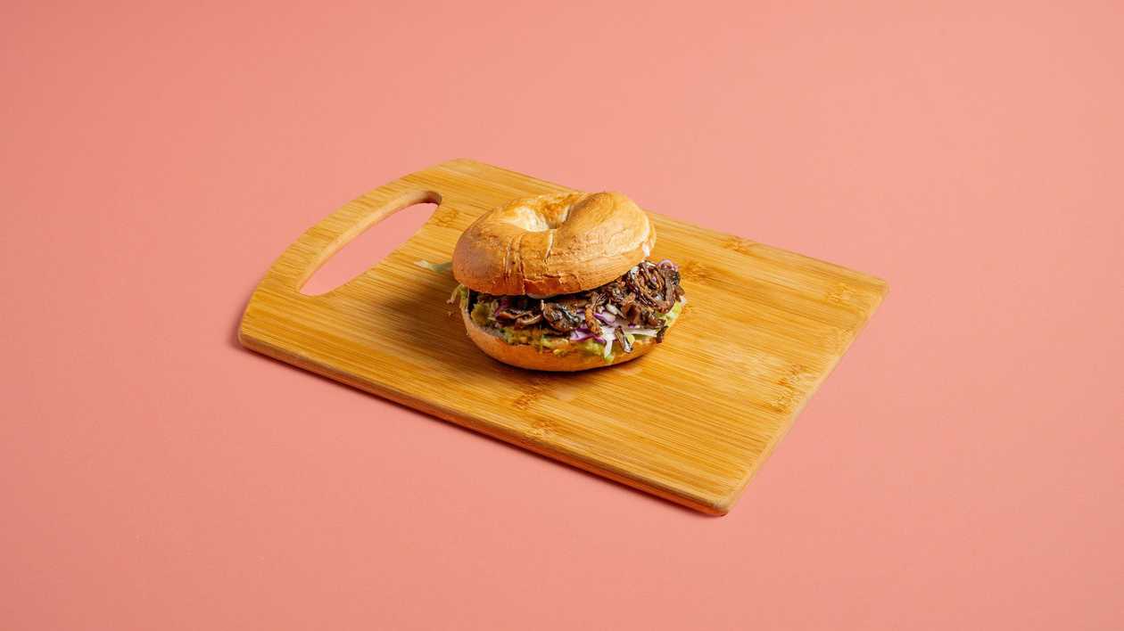 Mushroom Bagel
