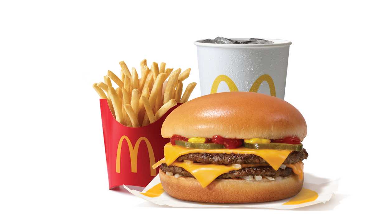 Regular Double Cheeseburger Meal