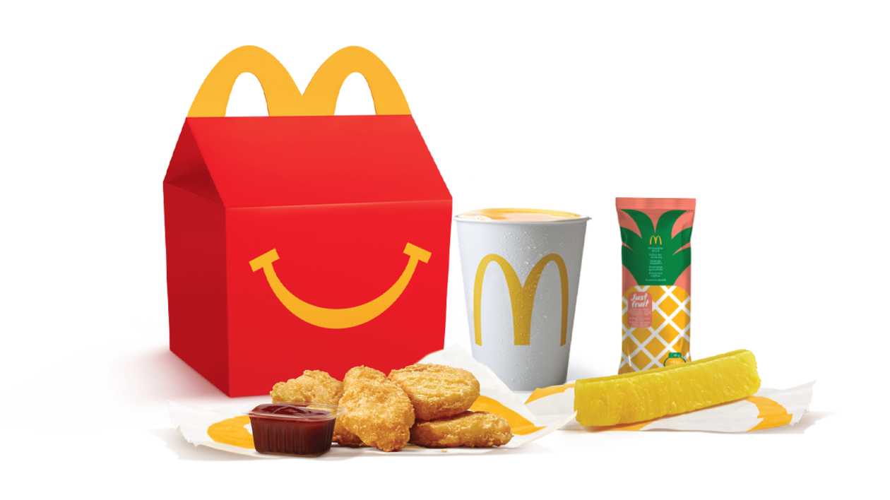 Happy Meal Chicken McNuggets With Pineapple Stick
