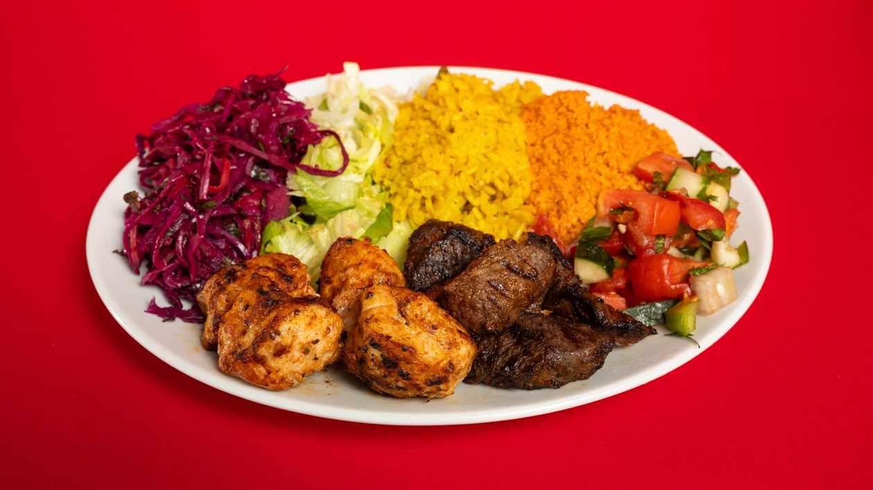 Mix Shish Kebab Platter