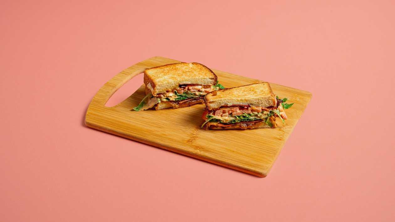 Caramelised Bacon Toastie