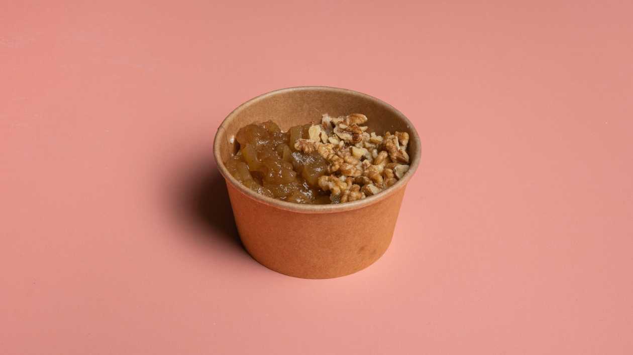 Caramelized Apples And Walnuts-Vegan