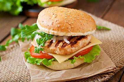 Grilled Chicken Burger