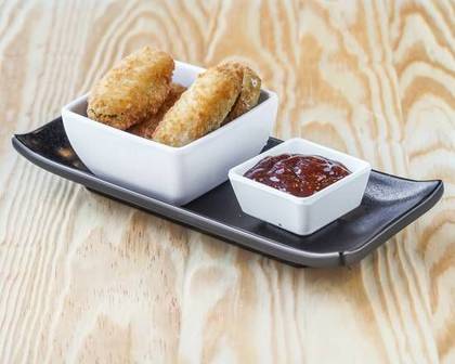 Cream Cheese and Green Pepper Nuggets