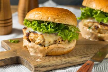 Jalapeño Chicken Burger