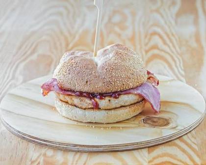 BBQ Chicken Bacon Burger