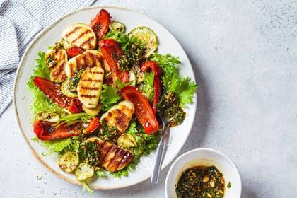 Halloumi Salad