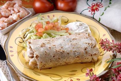 Shrimp Fajita Wrap
