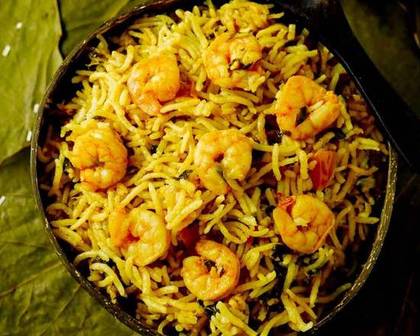 Shrimp Biryani