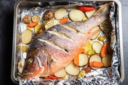 Grilled Red Snapper
