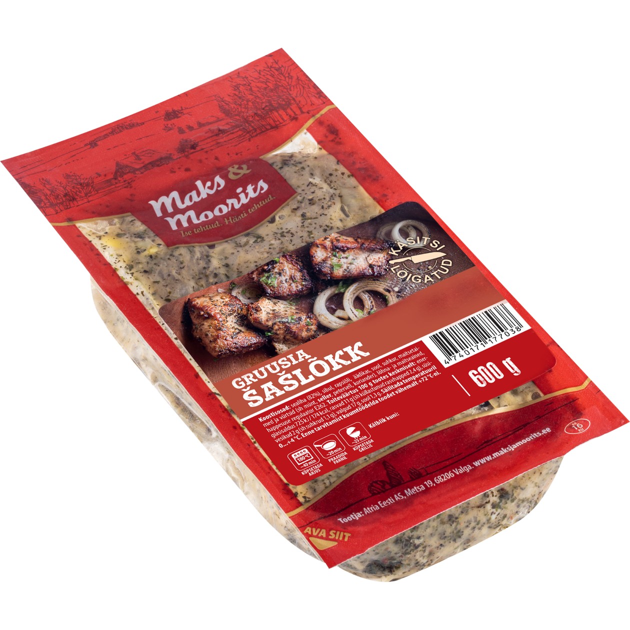 Maks & Moorits, Georgian Shashlik, 600g (expires soon)