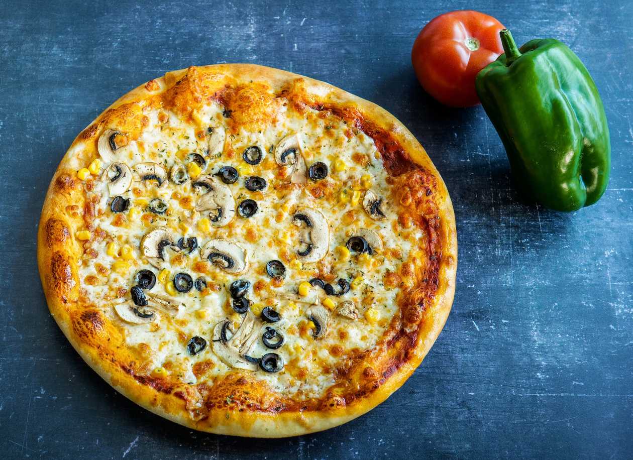 Pizza De Champignon