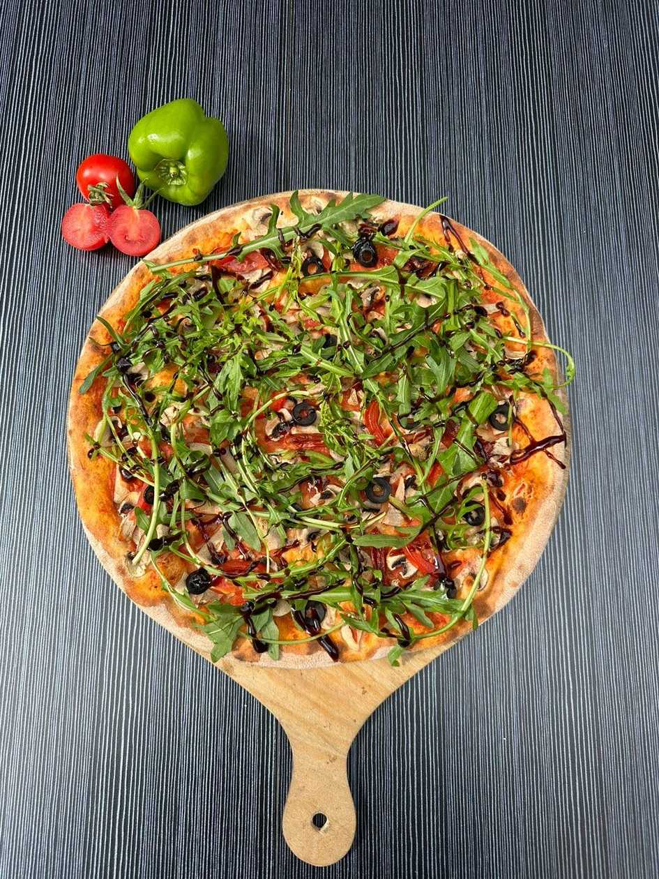 fasting pizza with Argula