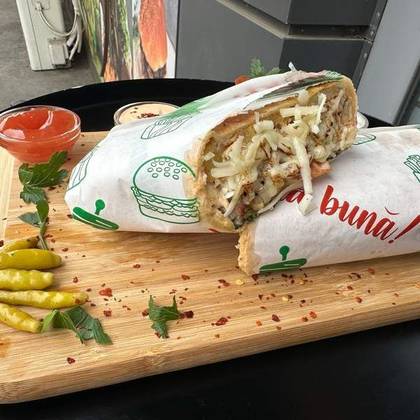 Beef cheese kebab