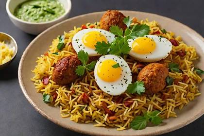 Egg Dum Biryani