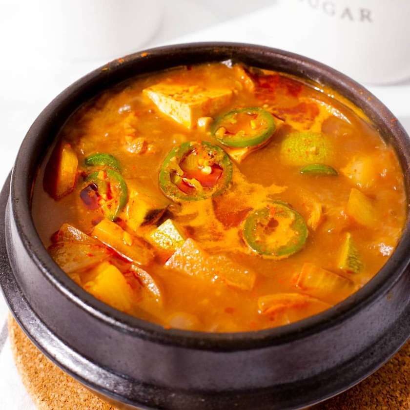 Seafood Dwenjang Jjigae