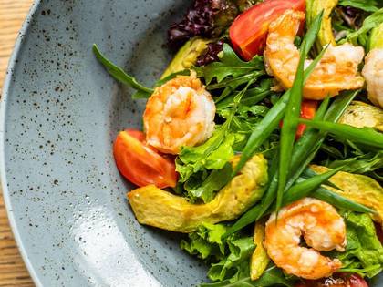 Shrimp and Avocado Salad