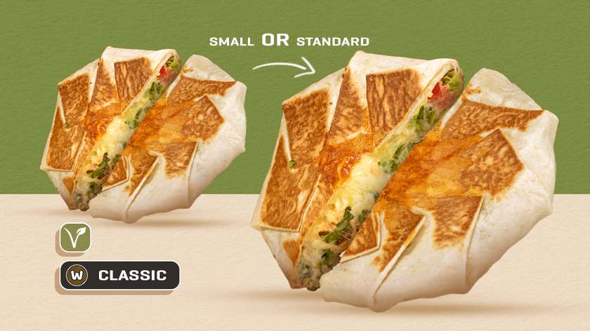 Classic Vegetarian Wrap