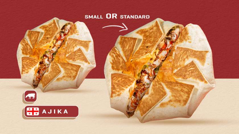 Ajika Beef Wrap 🌶️🌶️