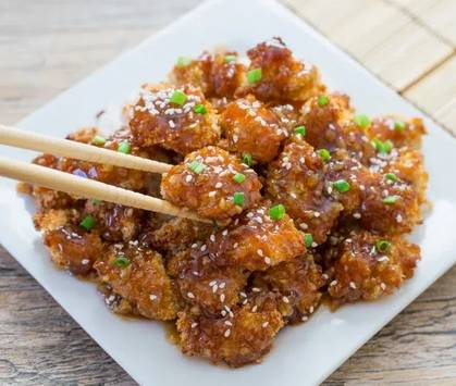 Kuře s česnekem s rýží