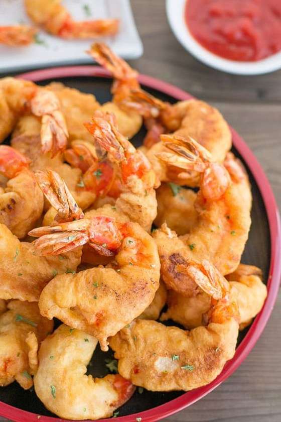 Battered Prawns