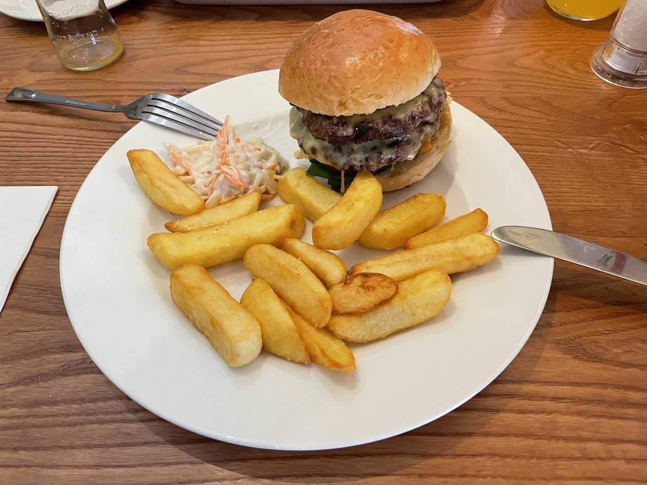 Classic Burger with Fries