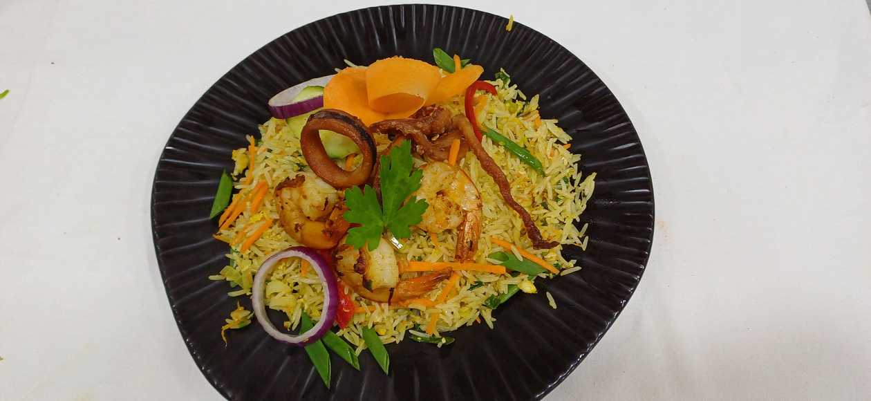 Prawn & Cuttlefish Rice