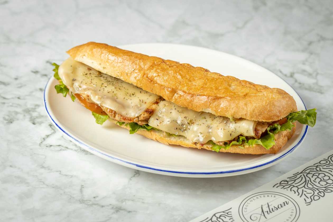 Sandwich With Chicken Steak