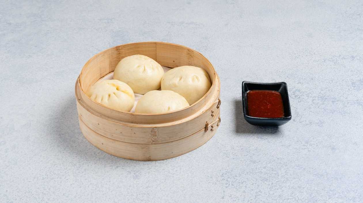 Steamed Barbeque Pork Buns 8Pcs