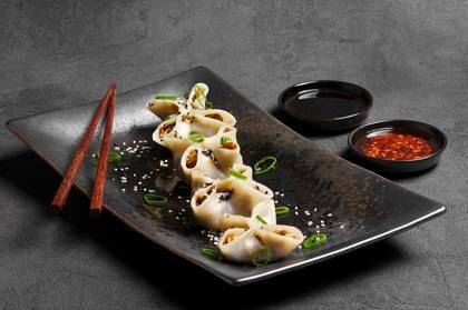 Veganské "kachní maso" s petrželkou