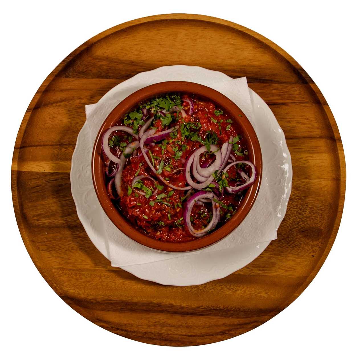 Lamb ribs with ajika sauce