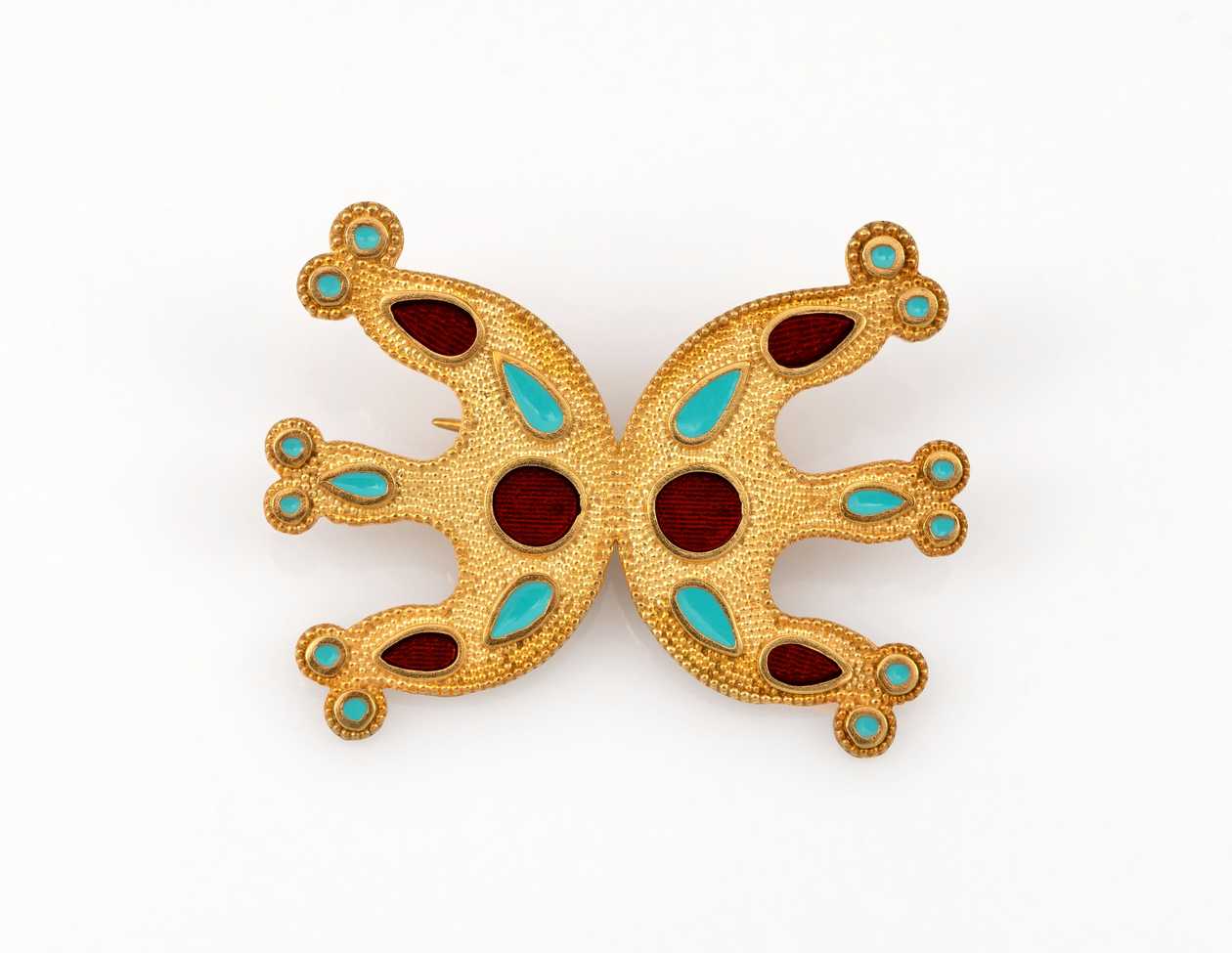 Brooch With Enamel