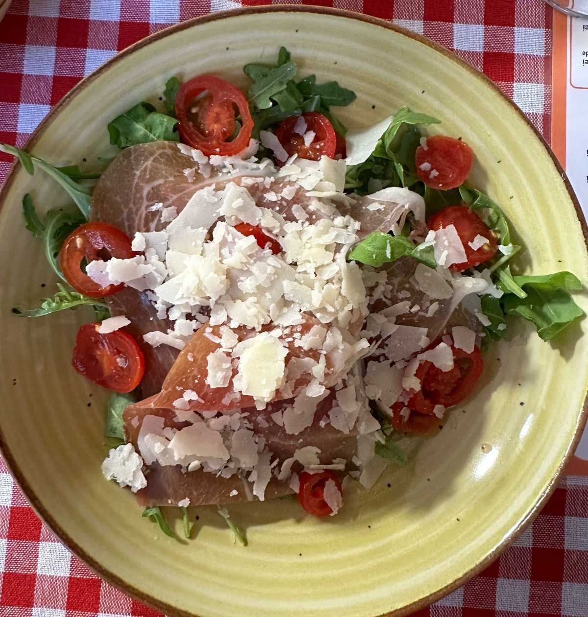 Crudo salad