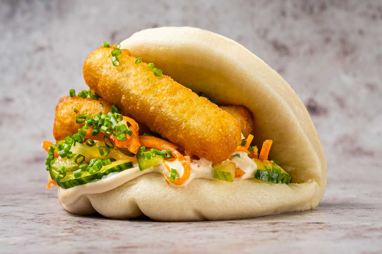 Bao su halloumi sūriu 🌱