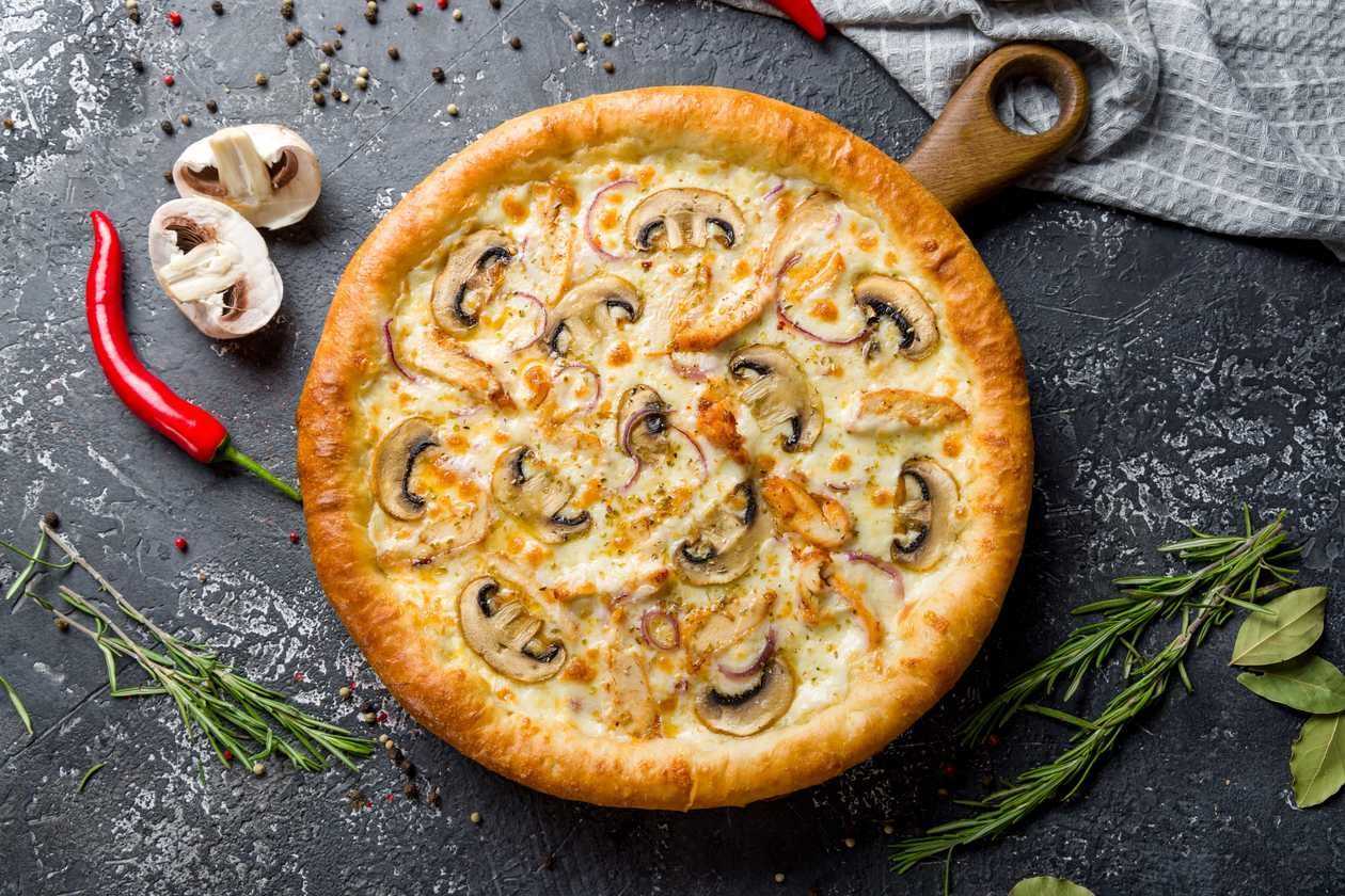 Mushroom Pizza