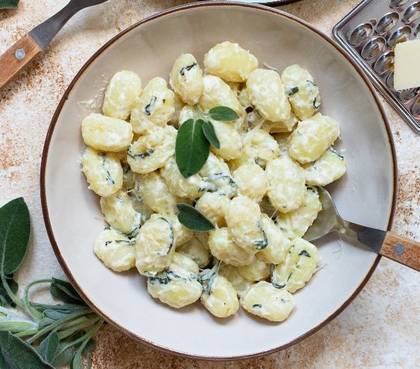 Gnocchi 4 types of cheese