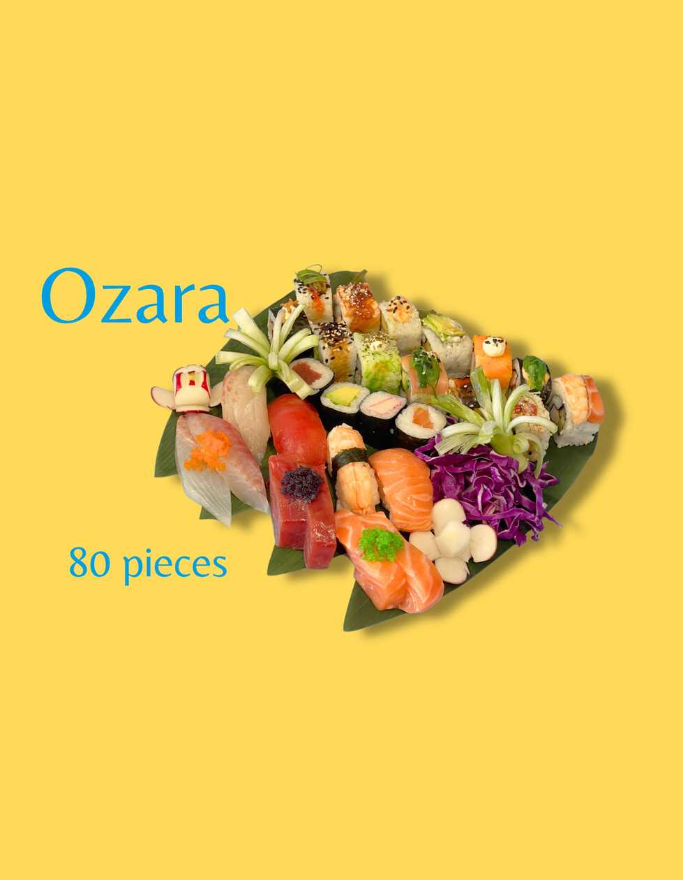 Platter 80 Pieces