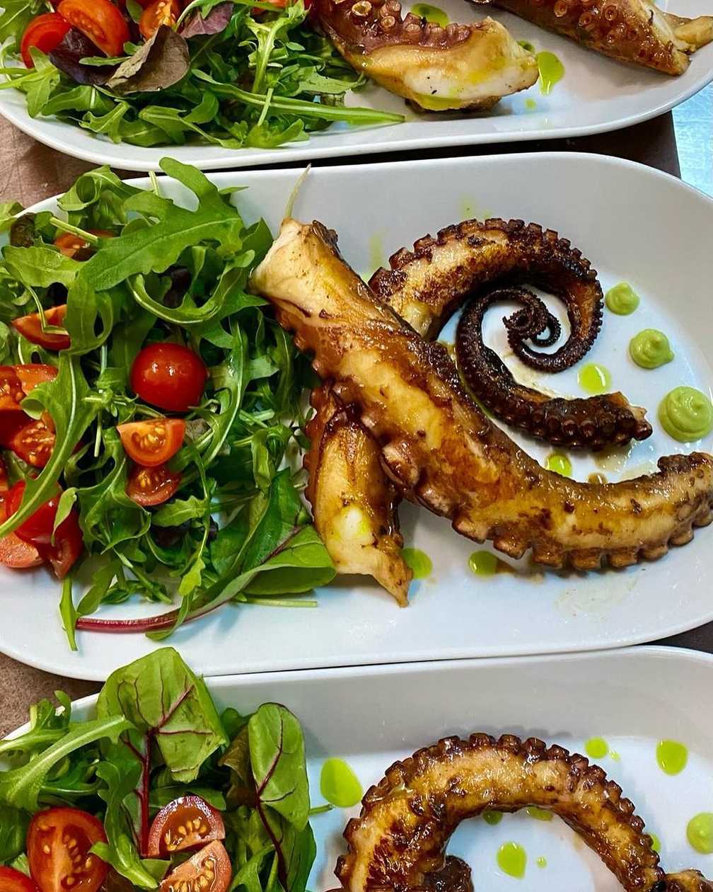 Octopus tentacles